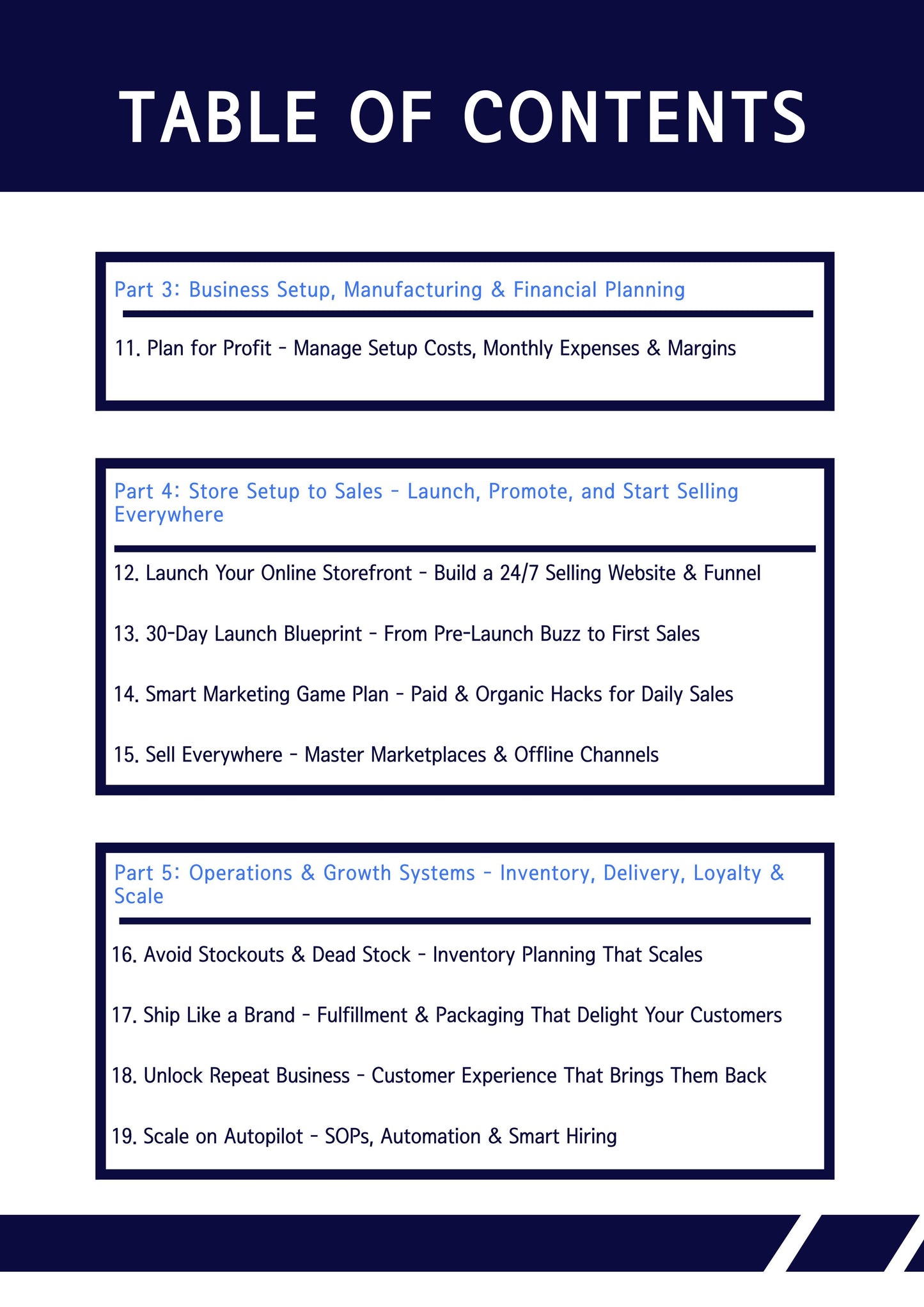 The sterling silver startup Guide