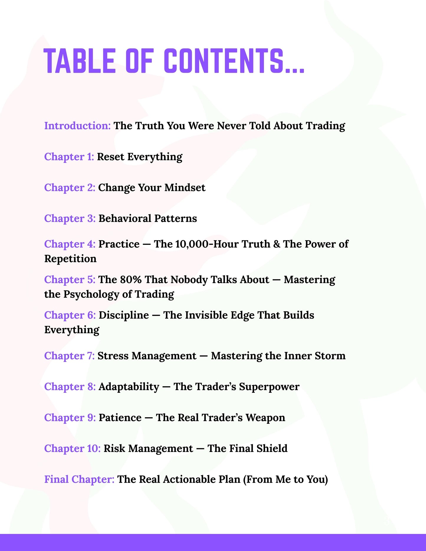 TRADE LIKE MONK: The Inner Discipline of Top Traders